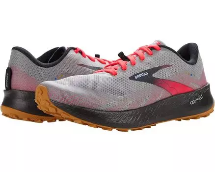 Кроссовки Brooks Catamount, цвет Alloy/Pink/Black