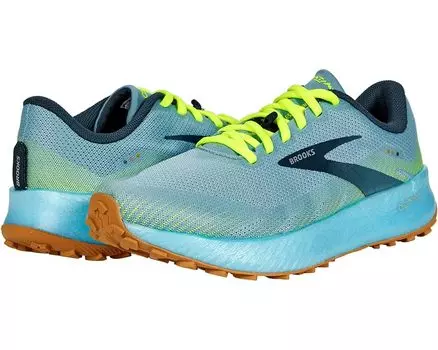 Кроссовки Brooks Catamount, цвет Blue/Nightlife/Biscuit