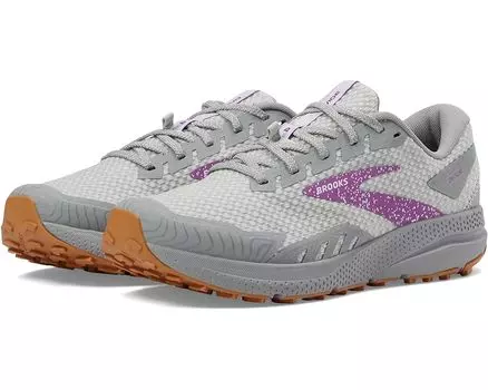 Кроссовки Brooks Divide 4, цвет Alloy/Oyster/Violet