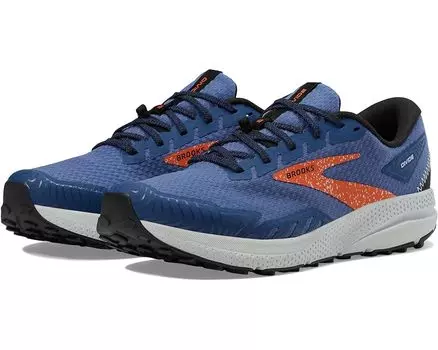 Кроссовки Brooks Divide 4, цвет Blue/Navy/Firecracker