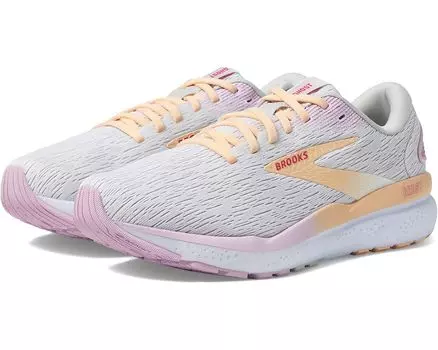 Кроссовки Brooks Ghost 16, цвет White/Grey/Orchid