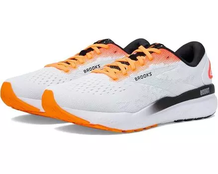 Кроссовки Brooks Ghost 16, цвет White/Illusion/Coral