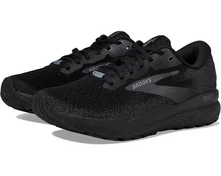 Кроссовки Brooks Ghost 16 GTX, цвет Black/Black/Ebony