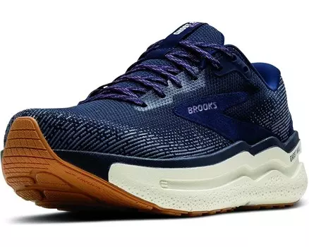 Кроссовки Brooks Ghost Max 2, цвет Peacoat/Orchid/Coconut Milk