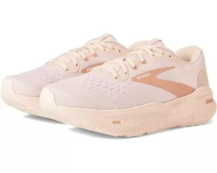 Кроссовки Brooks Ghost Max, цвет Crystal Gray/White/Tuscany