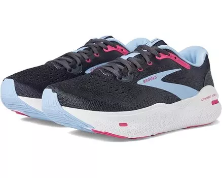 Кроссовки Brooks Ghost Max, цвет Ebony/Open Air/Lilac Rose
