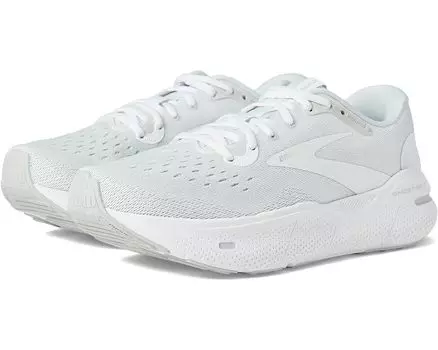 Кроссовки Brooks Ghost Max, цвет White/Oyster/Metallic Silver