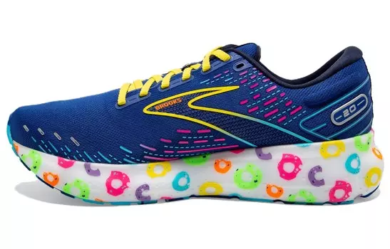 Кроссовки Brooks Glycerin 20 'Bowl O', синий/желтый