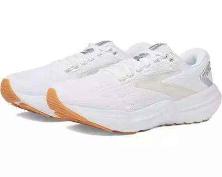 Кроссовки Brooks Glycerin 21, цвет White/Silver/Biscuit