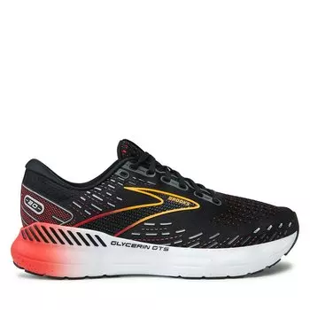 Кроссовки Brooks Glycerin Gts 20 110383 1D 090 Black/Blackened Pearl/Fiery Red, черный