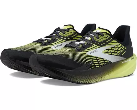 Кроссовки Brooks Hyperion Max, цвет Black/Blazing Yellow/White