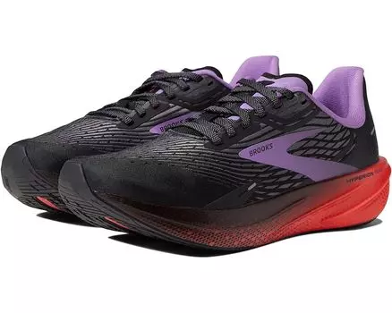 Кроссовки Brooks Hyperion Max, цвет Black/Fiesta/Bellflower