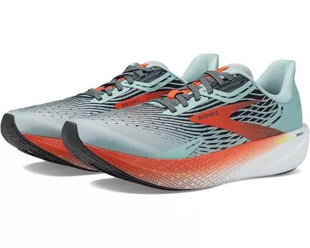 Кроссовки Brooks Hyperion Max, цвет Blue Surf/Cherry/Nightlife