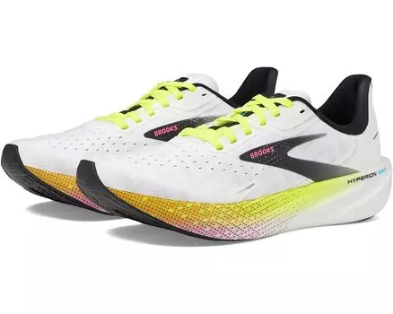 Кроссовки Brooks Hyperion Max, цвет White/Black/Nightlife