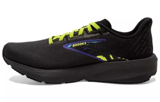 Кроссовки Brooks Launch 10 2E Wide 'Black Liberty', черный