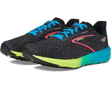 Кроссовки Brooks Launch 10, цвет Black/Nightlife/Blue