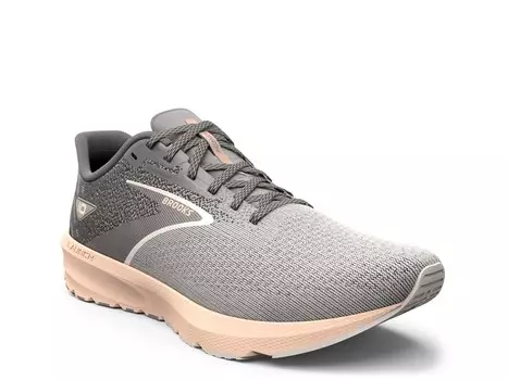Кроссовки Brooks Launch 10, серый/персиковый