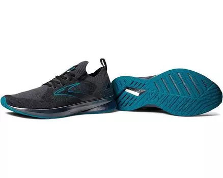 Кроссовки Brooks Levitate Stealthfit 5, цвет Black/Ebony/Crystal Teal