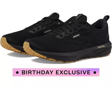 Кроссовки Brooks Men's Revel 6, черный