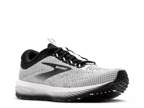Кроссовки Brooks Revel 7 Running Shoe — мужские, белые/черные