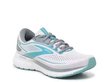 Кроссовки Brooks Trace 2, белый/серый/светло-голубой