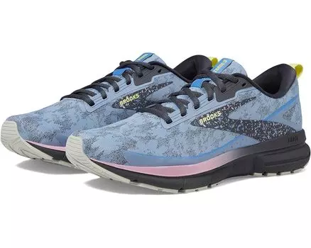 Кроссовки Brooks Trace 3, цвет Rainwashed/Ebony/Corsage