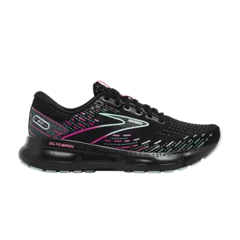 Кроссовки Brooks Wmns Glycerin 20 'Black Blue Pink', черный