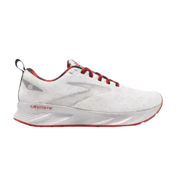 Кроссовки Brooks Wmns Levitate 6 'White Red Silver', белый
