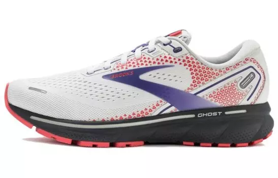 Кроссовки Brooks Women's Ghost 14 'White Purple Coral'