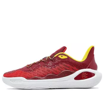 Кроссовки bruce lee x curry flow 11 'fire' Under Armour, красный