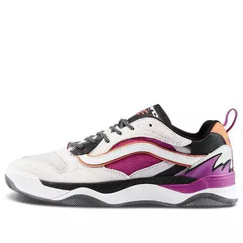 Кроссовки brux wc wear-resistant non-slip retro sports shoe white purple Vans, белый