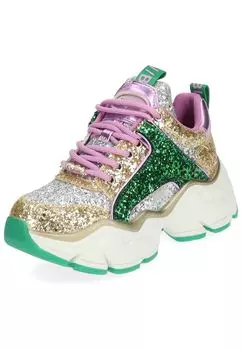 Кроссовки Buffalo Sneaker, цвет Grn/Gold