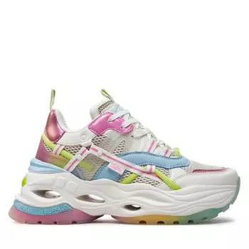 Кроссовки Buffalo Triplet Hollow 1636154 Lime/Purple/Pink, цвет