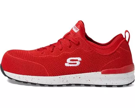 Кроссовки Bulkin – Balran Comp Toe SKECHERS Work, красный