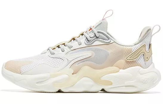 Кроссовки Bullets Training Shoes Men Low-top Microcrystalline White/Winter Linen Erke