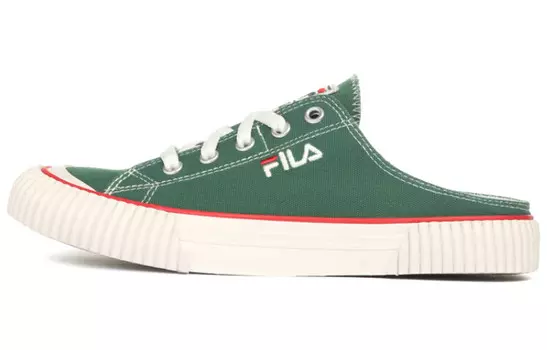 Кроссовки Bumper Lifestyle унисекс с низким верхом зеленого, белого, красного цвета Fila