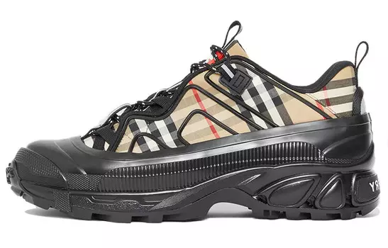 Кроссовки Burberry Arthur Archive, бежевый / черный