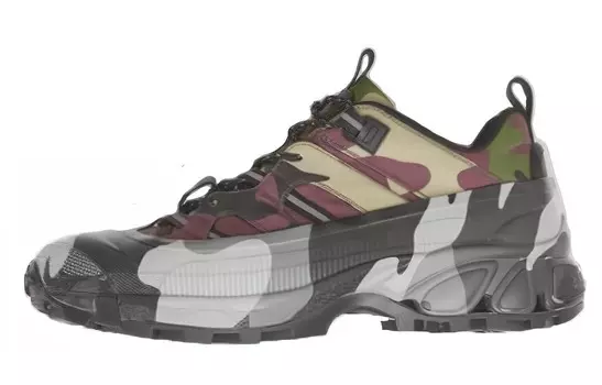Кроссовки Burberry Arthur, камуфляжный