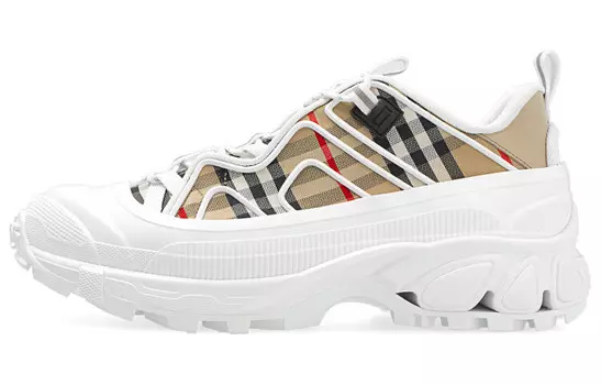 Кроссовки Burberry Arthur Vintage Check, белый