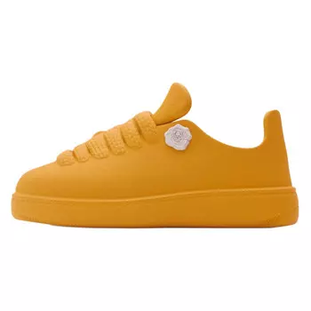 Кроссовки Burberry Bubble Floral-appliqu Sneakers, желтый