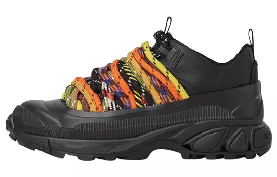 Кроссовки Burberry, черный/оранжевый