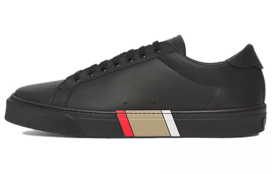 Кроссовки Burberry Icon Stripe, черный