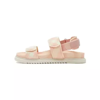 Кроссовки Burberry Kids Jamie Checked Touch-strap Sandals, розовый