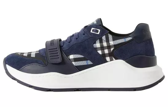 Кроссовки Burberry Ramsey Vintage Check, синий