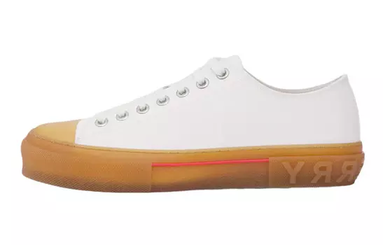 Кроссовки Burberry с логотипом, белый