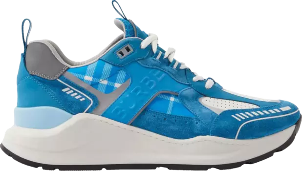 Кроссовки Burberry Sean Monogram Panelled Sneaker 'Tonal Blue', синий