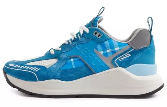 Кроссовки Burberry Sean Monogram, синий