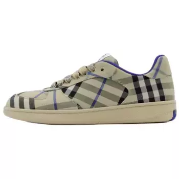 Кроссовки Burberry Skateboarding Shoes Women's Low-top Blue, синий