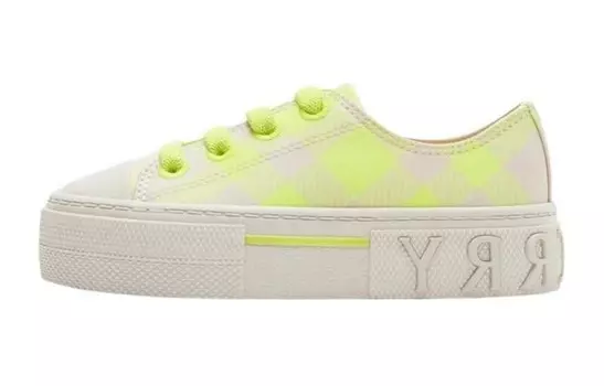 Кроссовки Burberry Toddler Shoes TD, зеленый