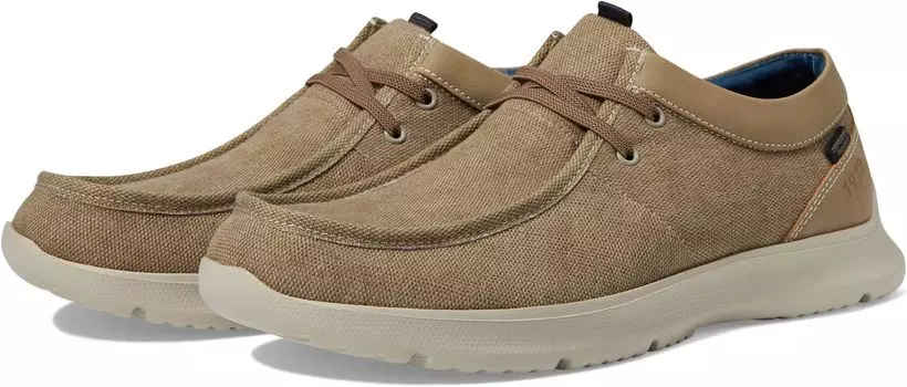 Кроссовки Bushwacker Moccasin Toe Two Eyelet Oxford Nunn Bush, цвет Stone